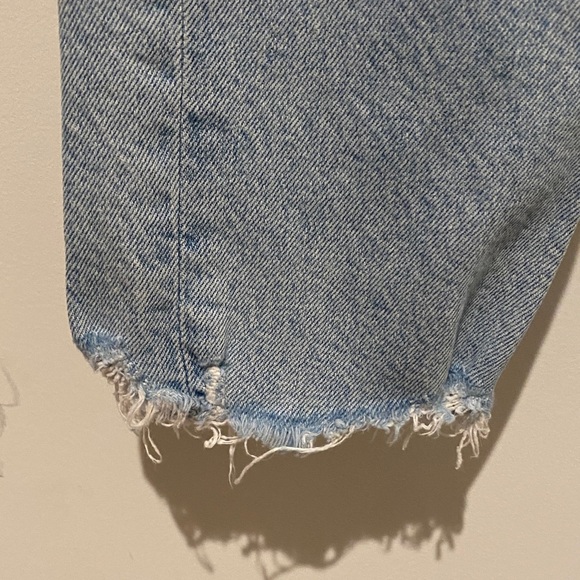 Agolde Sky Blue Denim Jeans - Picture 4 of 7